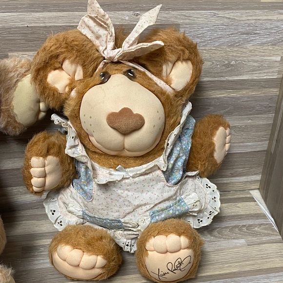 Cabbage patch kids bears Xavier Roberts teddy bears 1986 - Picture 3 of 6